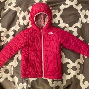 Pink North Face 4T coat